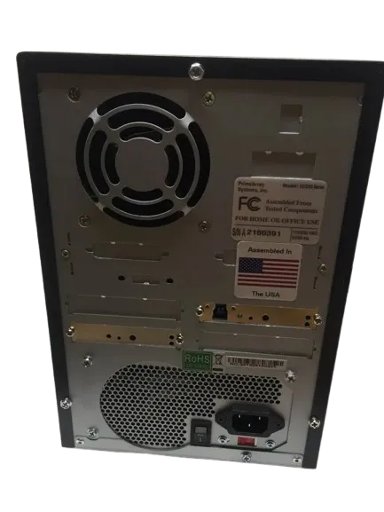 Rear View – Power & Connectivity Panel